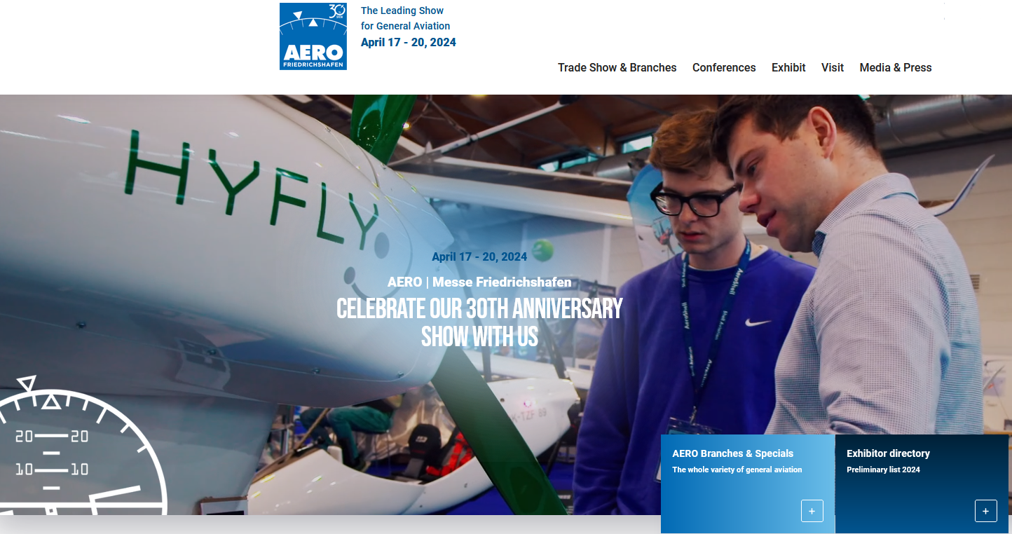 AERO 2024 home page