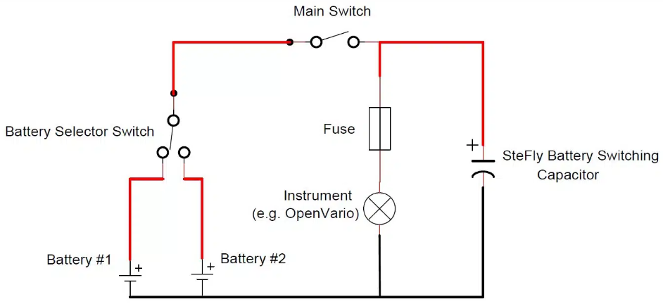 Battery Switching Capacitor scheme