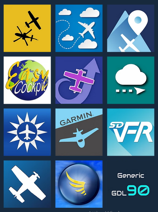 SafeSky logo di software compatibili